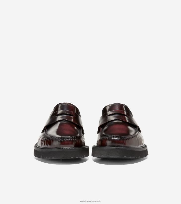 Cole Haan amerikanske klassikere penny loafer dyb bordeaux-sort PPZZ2D376 Mænd fodtøj