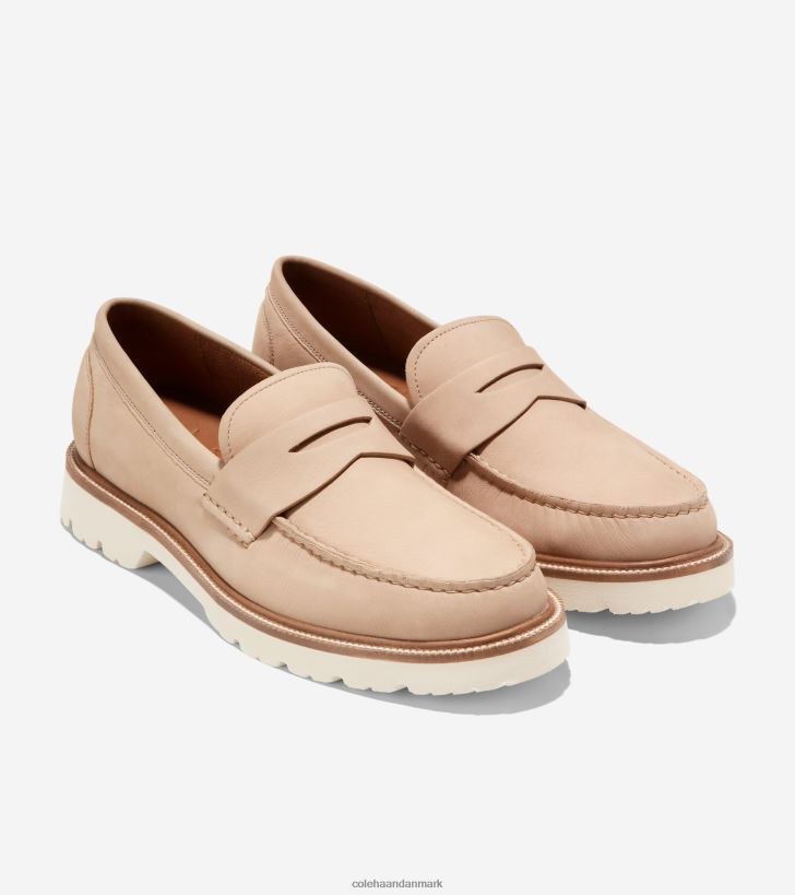 Cole Haan amerikanske klassikere penny loafer sesamhejre PPZZ2D375 Mænd fodtøj