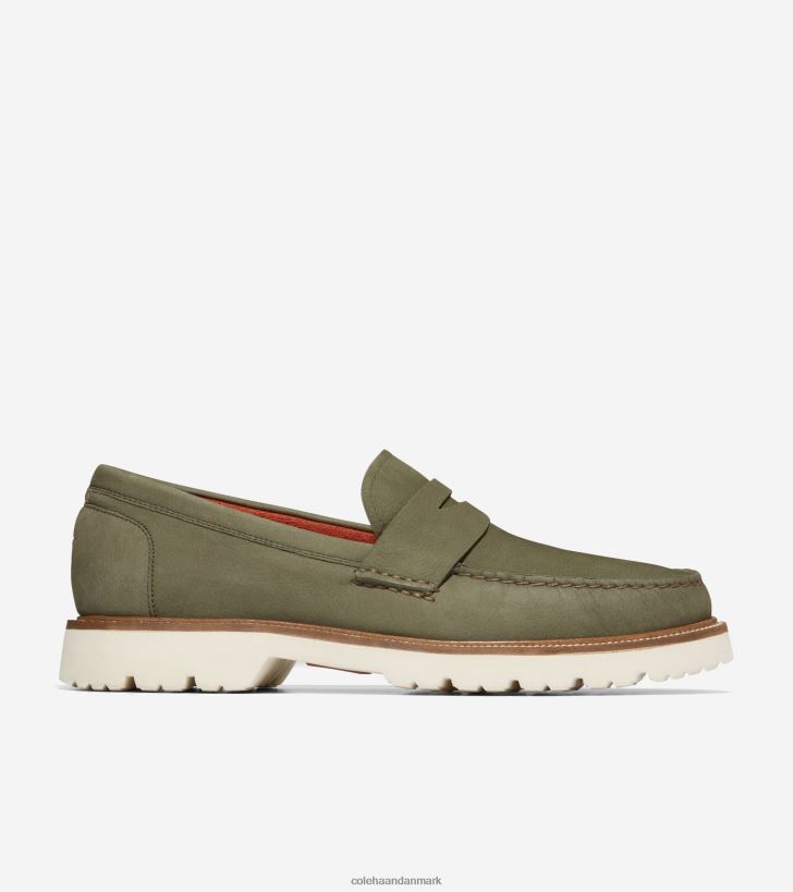 Cole Haan amerikanske klassikere penny loafer teblad-hejren PPZZ2D374 Mænd fodtøj