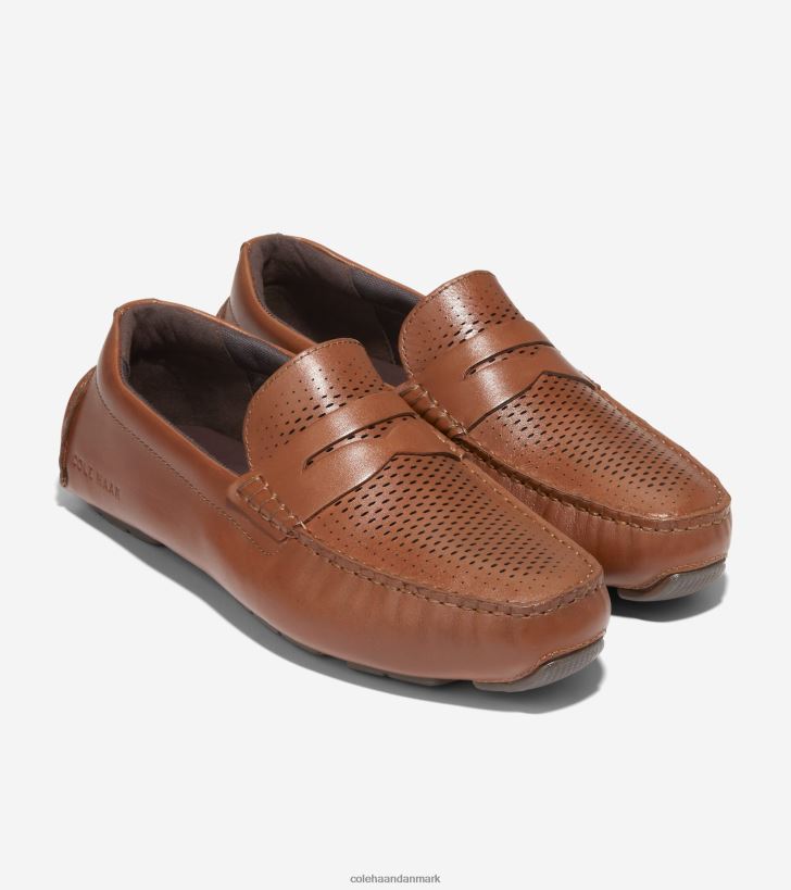 Cole Haan grand laser penny driver britisk tan-java PPZZ2D297 Mænd fodtøj