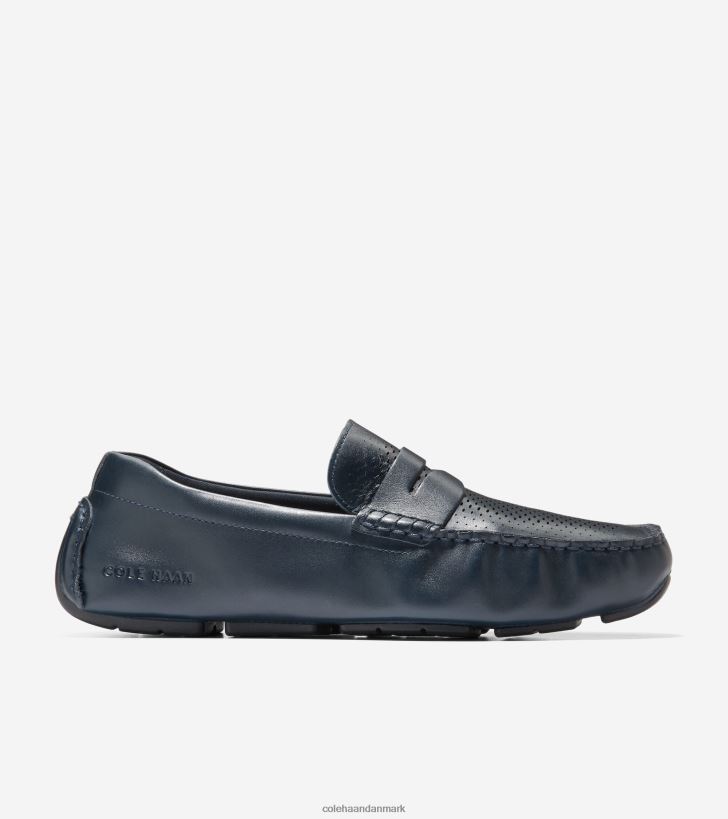 Cole Haan grand laser penny driver navy blazer PPZZ2D295 Mænd fodtøj