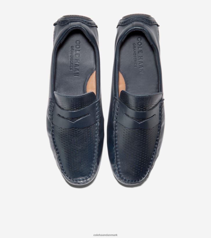 Cole Haan grand laser penny driver navy blazer PPZZ2D295 Mænd fodtøj