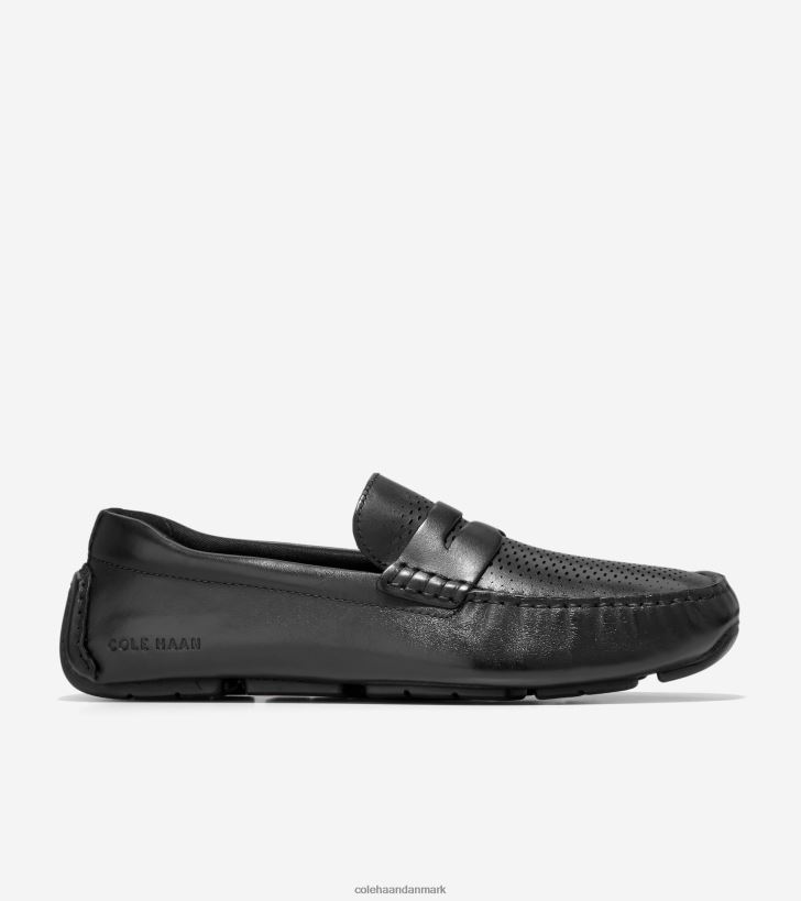 Cole Haan grand laser penny driver sort PPZZ2D298 Mænd fodtøj