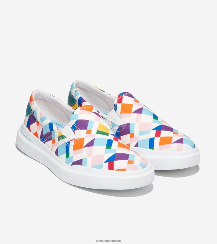 Cole Haan grandpro rally kanvas slip-on sneaker pride flerfarvet PPZZ2D282 Mænd fodtøj