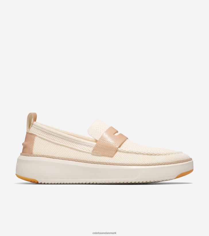 Cole Haan grandpro topspin penny loafer elfenben-byg beige stitchlite PPZZ2D318 Mænd fodtøj