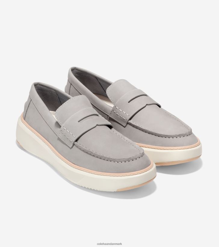 Cole Haan grandpro topspin penny loafer paloma nubuck-elfenben PPZZ2D292 Mænd fodtøj