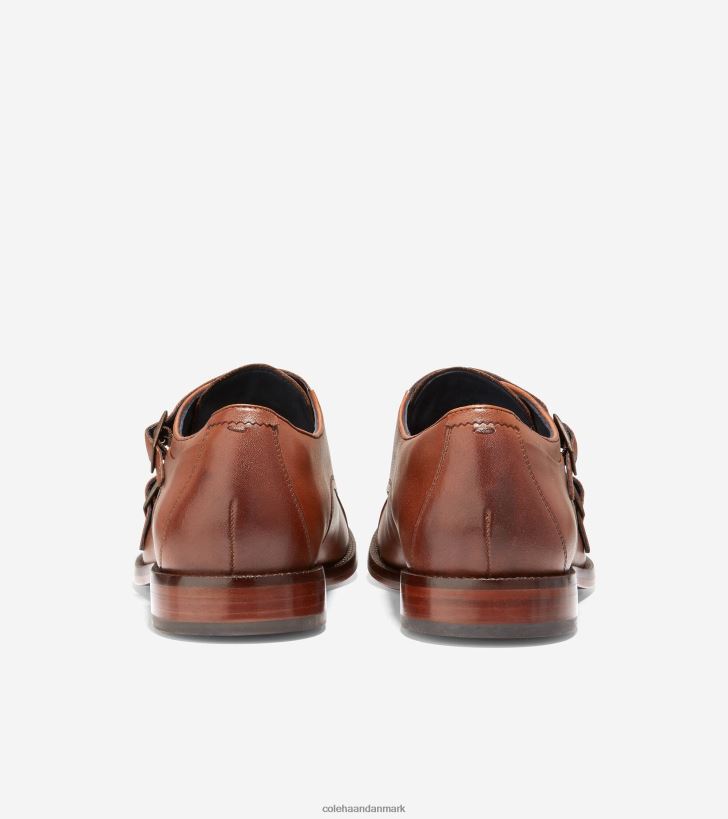 Cole Haan harrison monkstrap britisk tan PPZZ2D474 Mænd fodtøj