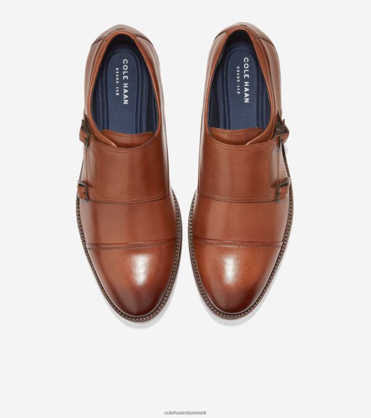 Cole Haan harrison monkstrap britisk tan PPZZ2D474 Mænd fodtøj