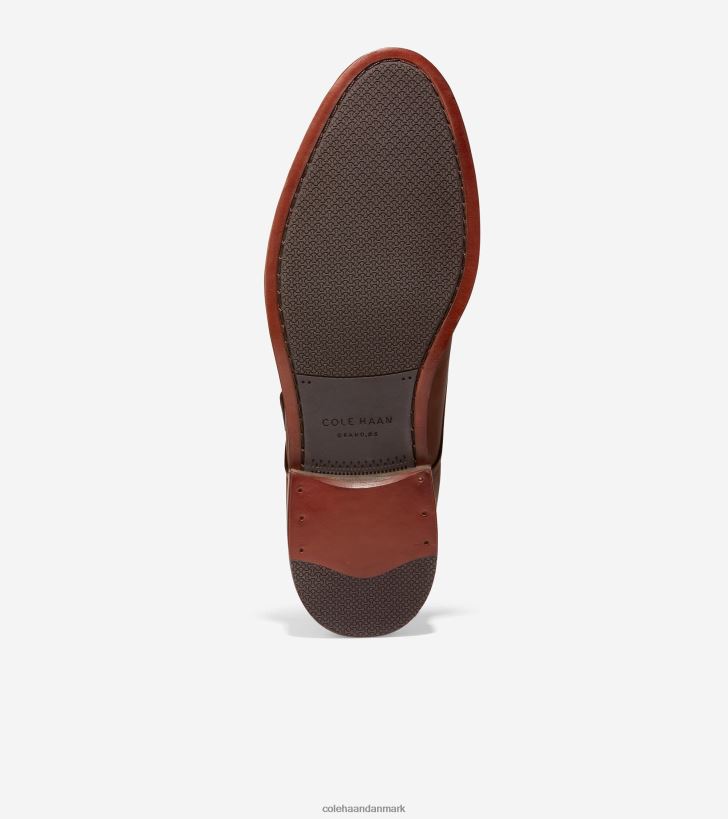 Cole Haan harrison monkstrap britisk tan PPZZ2D474 Mænd fodtøj