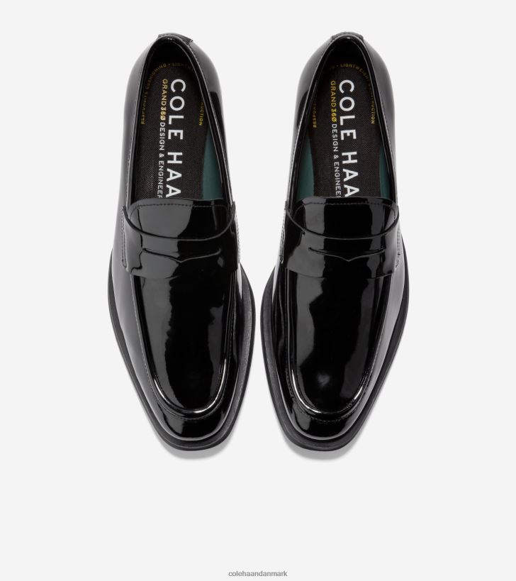Cole Haan moderne klassikere penny loafer sort patent PPZZ2D448 Mænd fodtøj