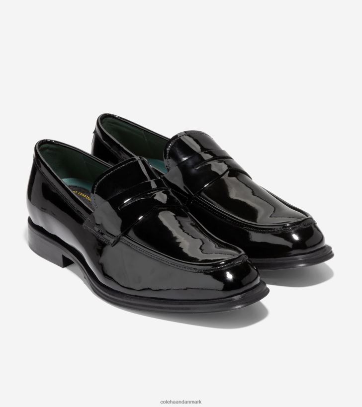 Cole Haan moderne klassikere penny loafer sort patent PPZZ2D448 Mænd fodtøj