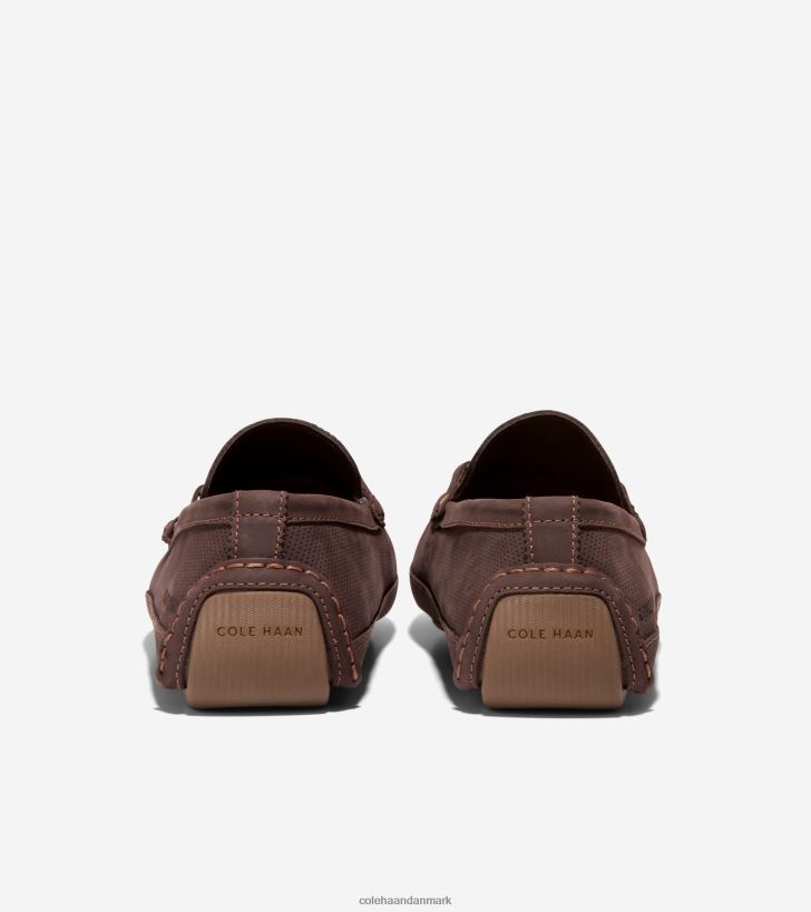 Cole Haan wyatt bit driver mørk chokolade-gummi PPZZ2D357 Mænd fodtøj