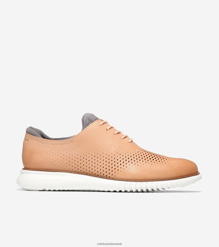 Cole Haan 2.zerogrand laser vingespids oxford bleget tan-city skyline-elfenben PPZZ2D267 Mænd fodtøj