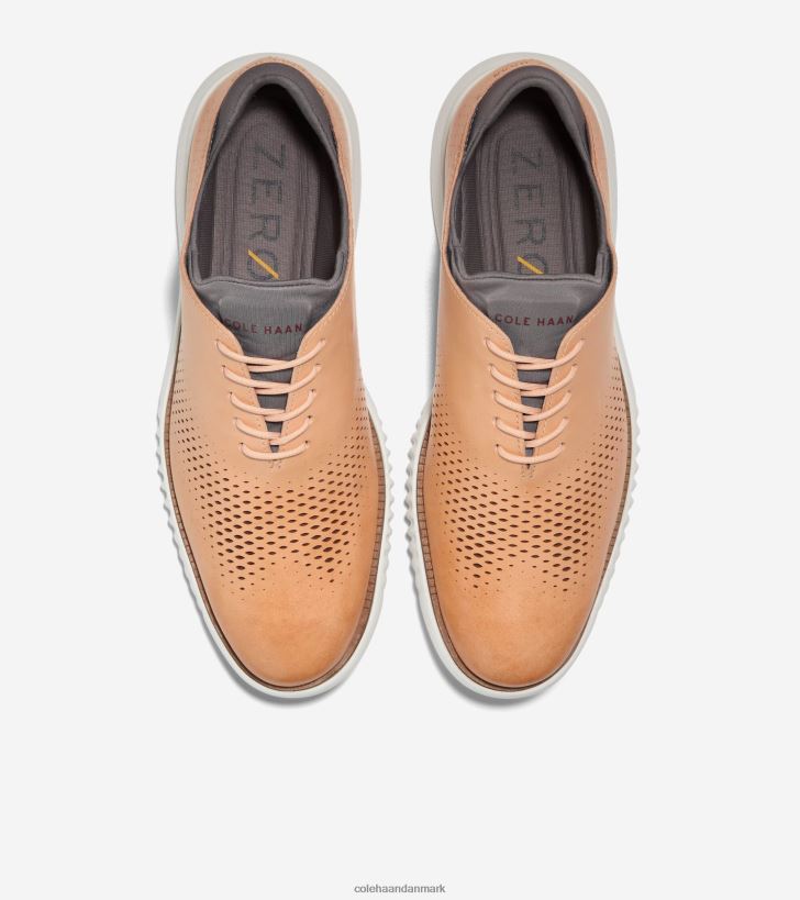 Cole Haan 2.zerogrand laser vingespids oxford bleget tan-city skyline-elfenben PPZZ2D267 Mænd fodtøj