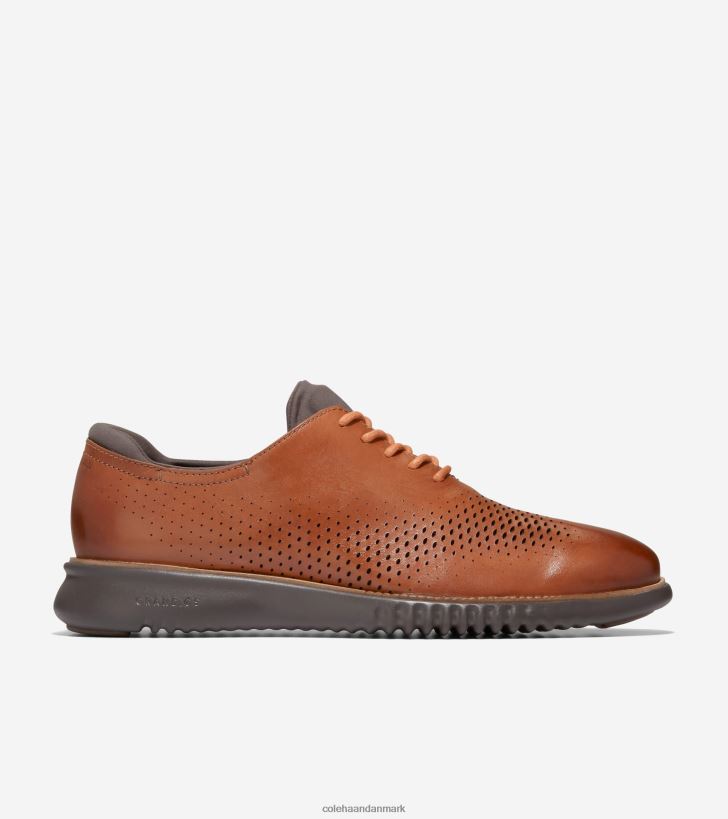 Cole Haan 2.zerogrand laser vingespids oxford britisk tan-java PPZZ2D270 Mænd fodtøj