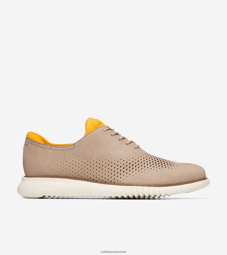 Cole Haan 2.zerogrand laser vingespids oxford klit-guld fusion-elfenben PPZZ2D269 Mænd fodtøj