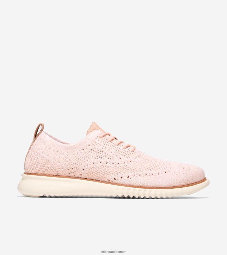 Cole Haan 2.zerogrand vingespids oxford optisk hvid-naturlig tan-elfenben stitchlite PPZZ2D272 Mænd fodtøj