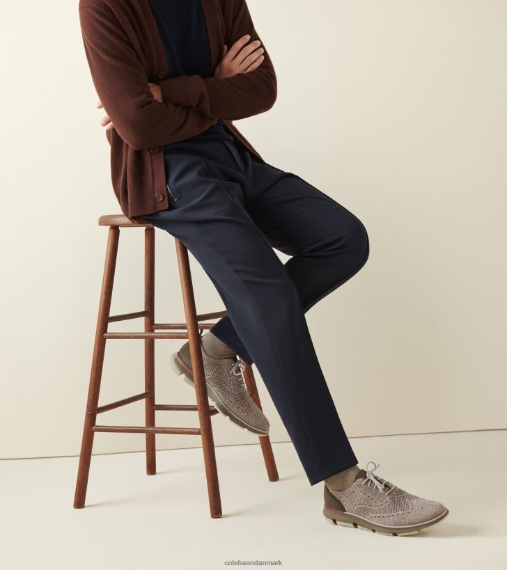 Cole Haan 4.zerogrand oxford stengrå stitchlite PPZZ2D364 Mænd fodtøj