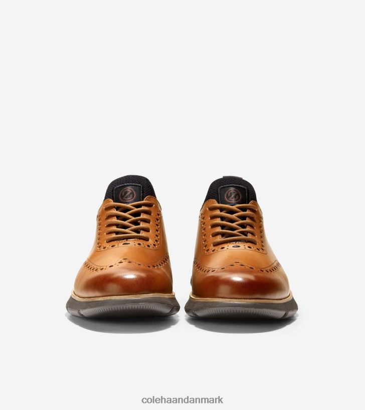 Cole Haan 4.zerogrand vingespids oxford britisk tan-java PPZZ2D371 Mænd fodtøj