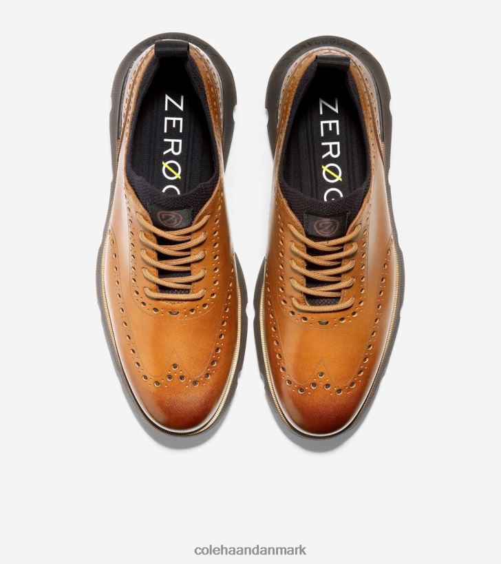 Cole Haan 4.zerogrand vingespids oxford britisk tan-java PPZZ2D371 Mænd fodtøj