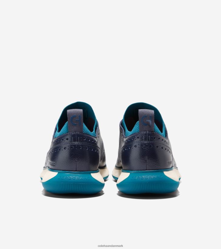 Cole Haan 4.zerogrand vingespids oxford marineblå blazer-marokkansk blå PPZZ2D369 Mænd fodtøj