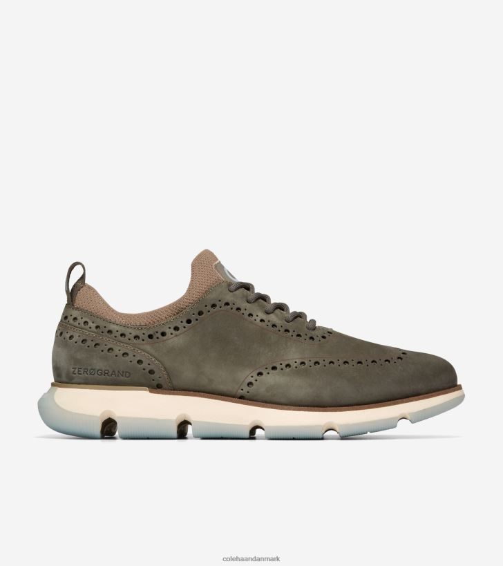 Cole Haan 4.zerogrand vingespids oxford teblad-klit-oxford blå PPZZ2D368 Mænd fodtøj