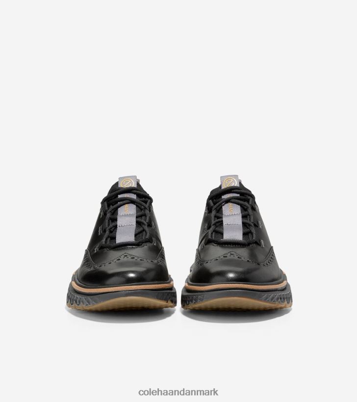 Cole Haan 5.zerogrand vingespids oxford sort-fortov-stormsky PPZZ2D301 Mænd fodtøj
