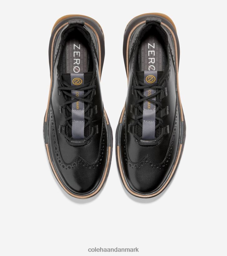 Cole Haan 5.zerogrand vingespids oxford sort-fortov-stormsky PPZZ2D301 Mænd fodtøj
