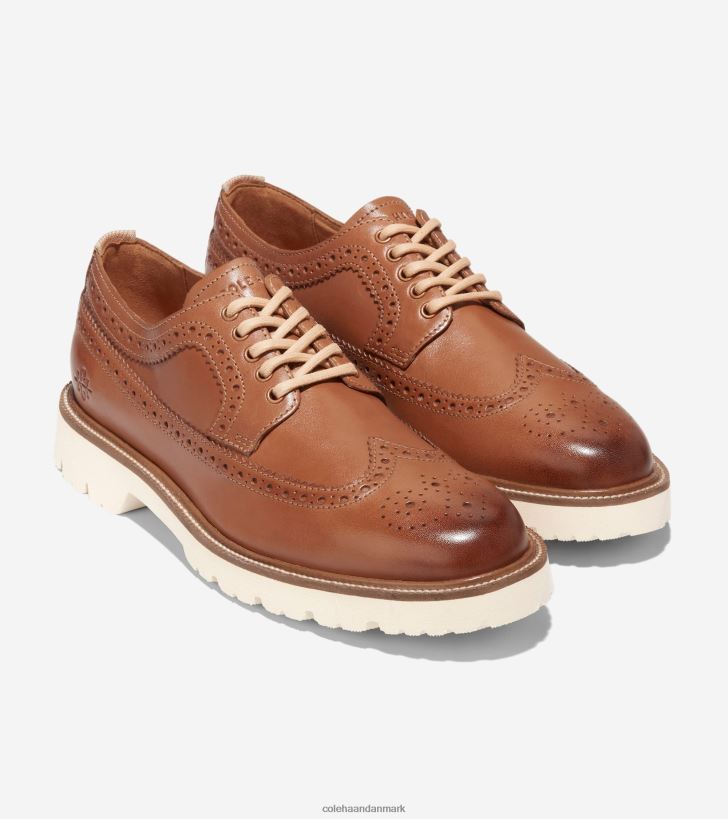 Cole Haan amerikanske klassikere longwing oxford pekan-hejre PPZZ2D387 Mænd fodtøj