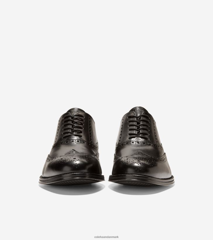 Cole Haan moderne klassikere oxford vingespids sort PPZZ2D430 Mænd fodtøj