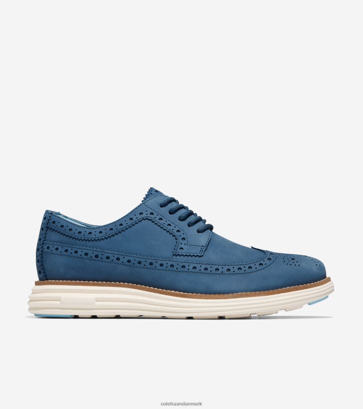 Cole Haan originalgrand remastered longwing oxford fenrik blå-elfenben PPZZ2D324 Mænd fodtøj