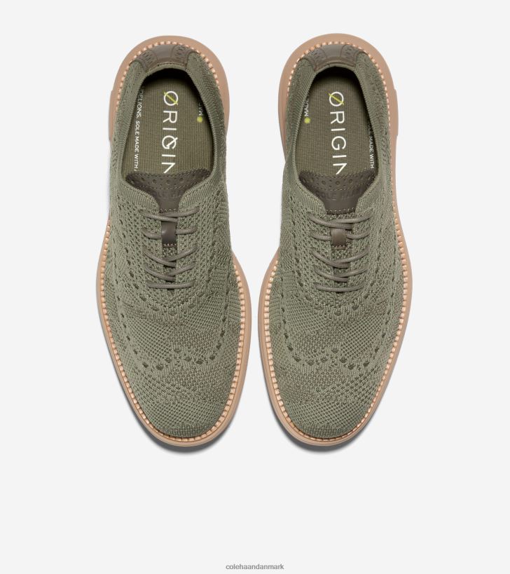 Cole Haan originalgrand remastered longwing oxford tebladsdyb oliven camo stitchlite PPZZ2D443 Mænd fodtøj