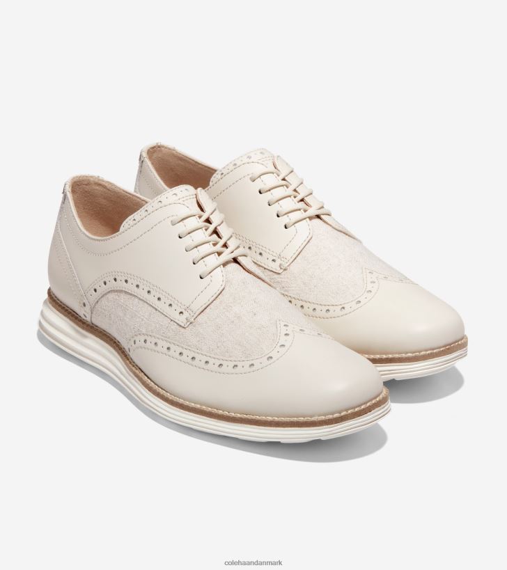 Cole Haan originalgrand vingespids oxford cornwall blå-elfenben PPZZ2D283 Mænd fodtøj