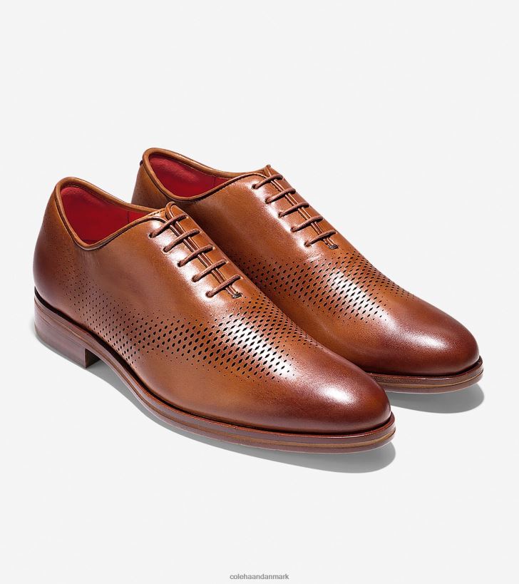 Cole Haan washington grand laser vingespids oxford britisk brunt læder PPZZ2D420 Mænd fodtøj