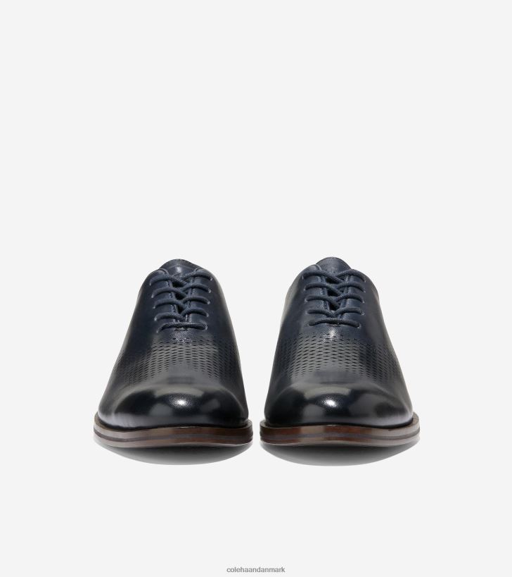 Cole Haan washington grand laser vingespids oxford navy blæk PPZZ2D421 Mænd fodtøj