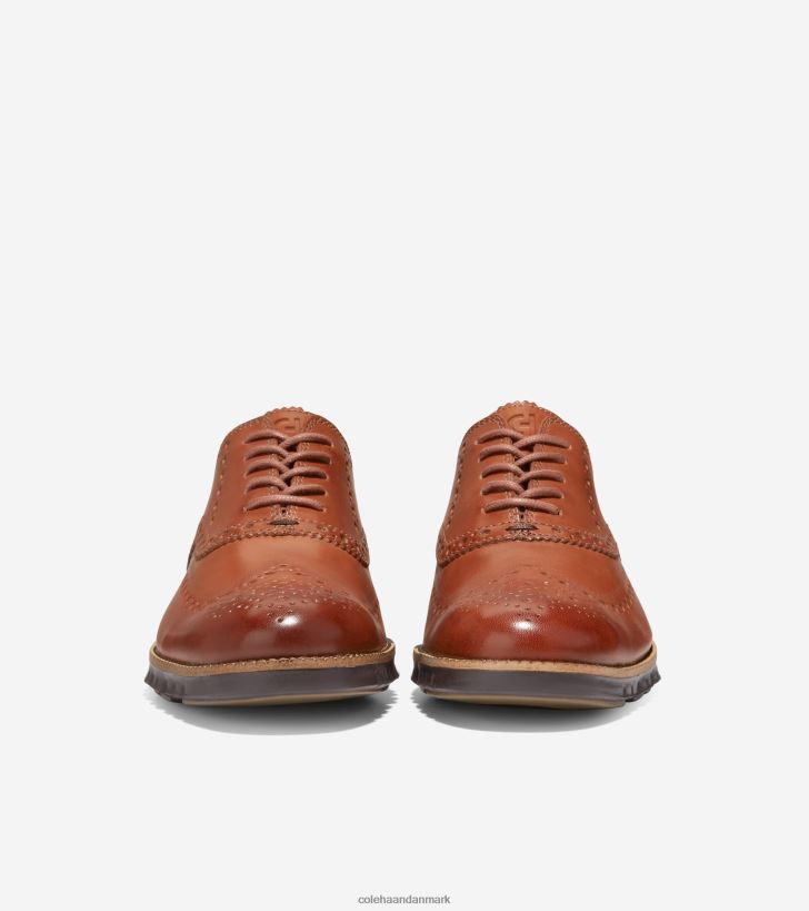 Cole Haan zerogrand vingespids oxford britisk tan-java PPZZ2D397 Mænd fodtøj