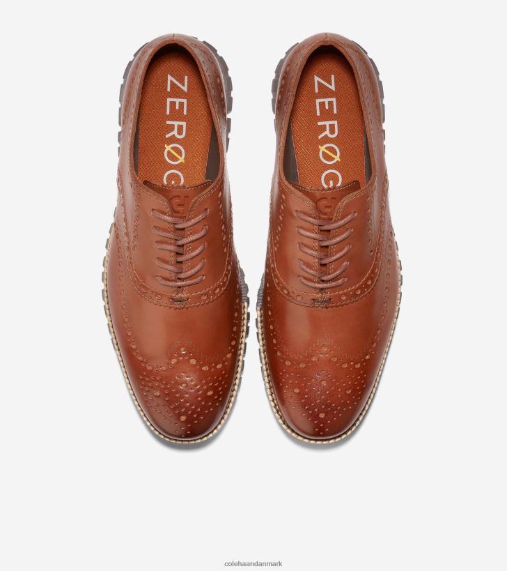 Cole Haan zerogrand vingespids oxford britisk tan-java PPZZ2D397 Mænd fodtøj