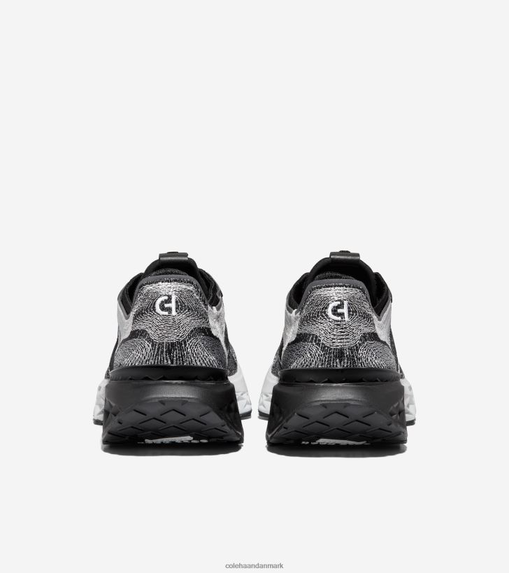 Cole Haan 5.zerogrand embrostitch løbesko sort-grå nålestribe-optik hvid PPZZ2D462 Mænd fodtøj