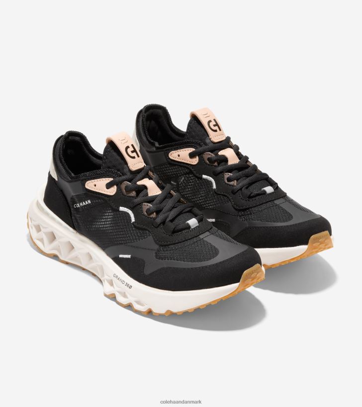 Cole Haan 5.zerogrand løbesko sort-periskop-elfenben PPZZ2D335 Mænd fodtøj