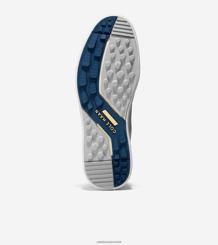 Cole Haan grandpro crew golfsko ensign blå-optisk hvid-mikro-chip PPZZ2D403 Mænd fodtøj