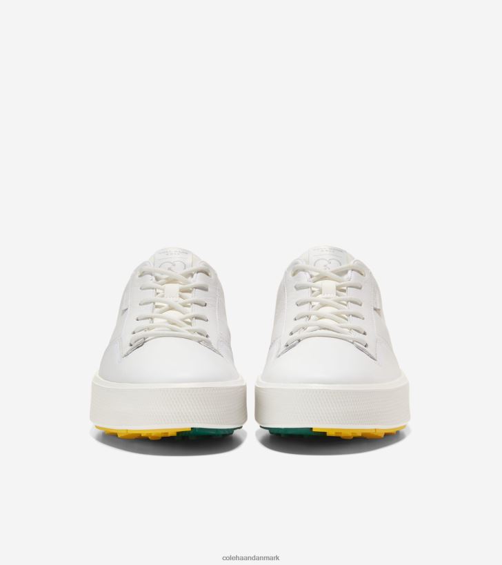 Cole Haan grandpro crew golfsko hvidt læder-aventurin PPZZ2D405 Mænd fodtøj