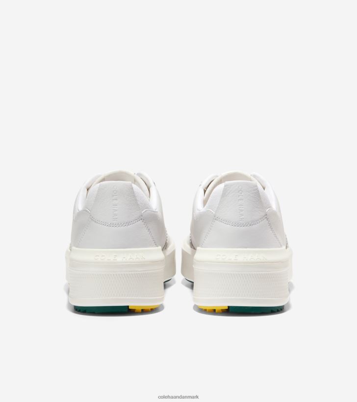 Cole Haan grandpro crew golfsko hvidt læder-aventurin PPZZ2D405 Mænd fodtøj