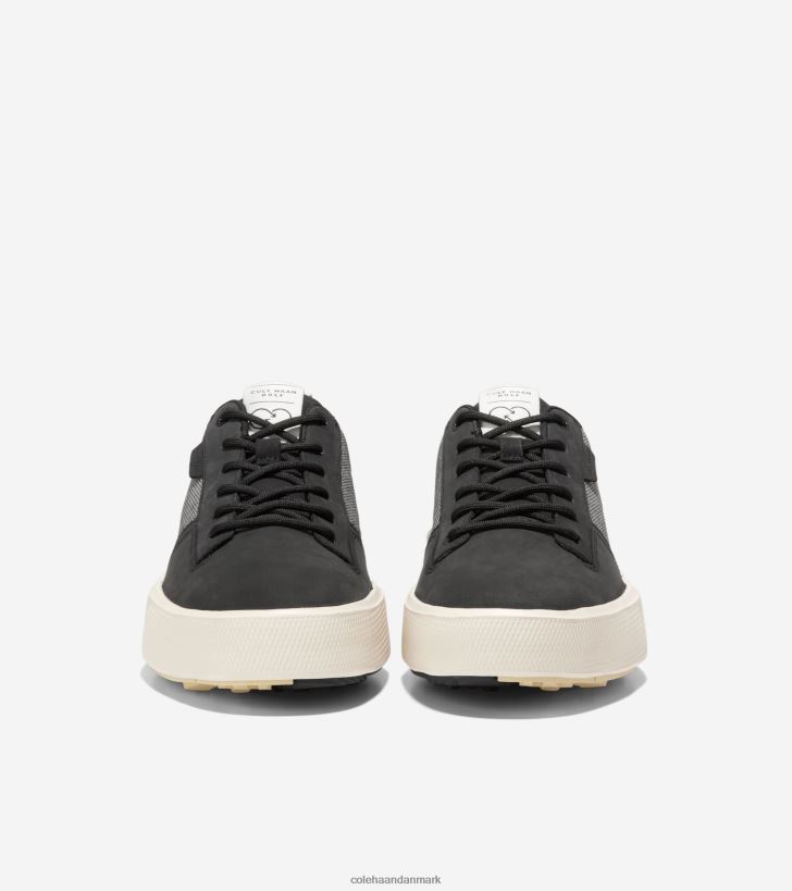 Cole Haan grandpro crew golfsko sort hvid PPZZ2D404 Mænd fodtøj