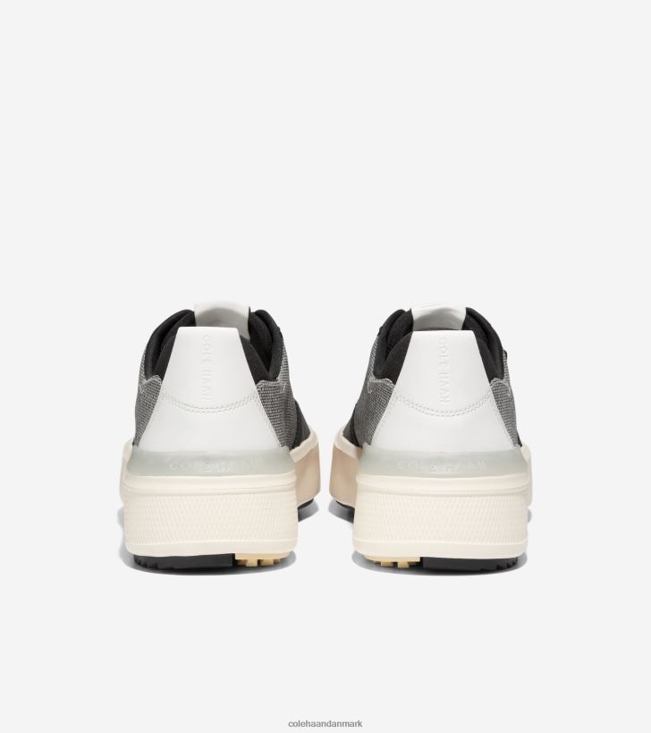 Cole Haan grandpro crew golfsko sort hvid PPZZ2D404 Mænd fodtøj