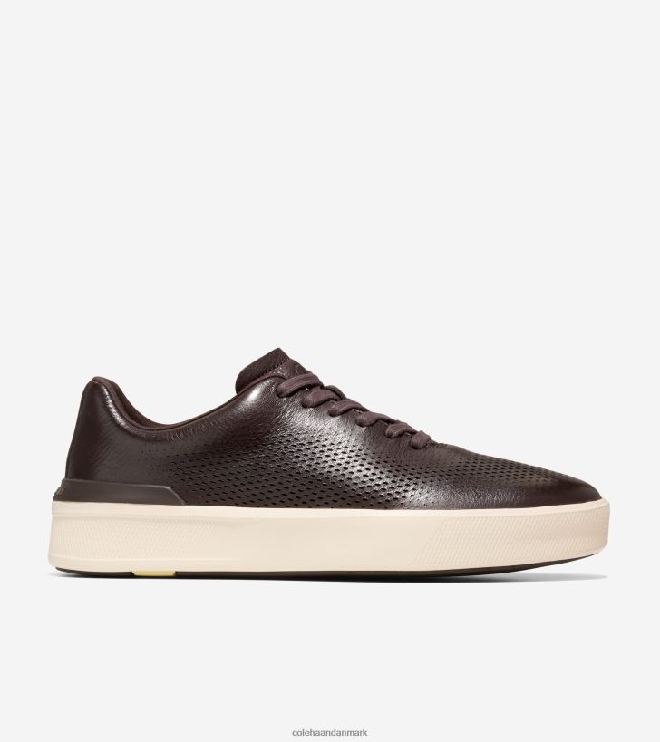 Cole Haan grandpro crew laser sneaker mørk chokolade-elfenben-syrah PPZZ2D480 Mænd fodtøj