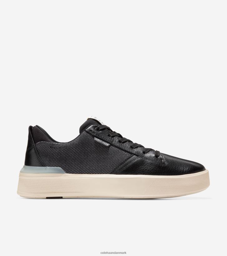 Cole Haan grandpro crew sneaker sort-elfenben PPZZ2D306 Mænd fodtøj