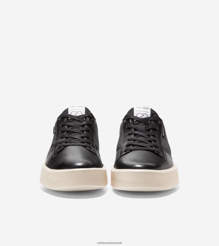 Cole Haan grandpro crew sneaker sort-elfenben PPZZ2D306 Mænd fodtøj