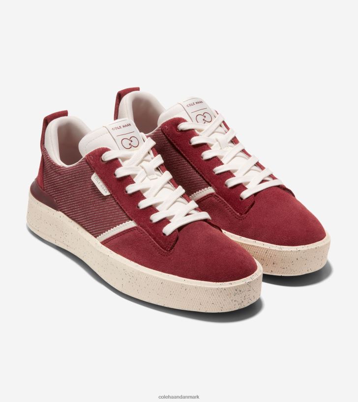 Cole Haan grandpro crew sneaker syrah-elfenben PPZZ2D305 Mænd fodtøj