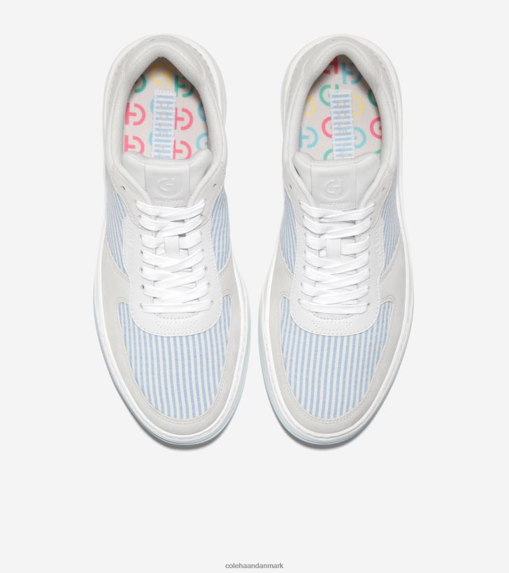 Cole Haan grandpro crossover sneaker blå klokke seersucker PPZZ2D308 Mænd fodtøj