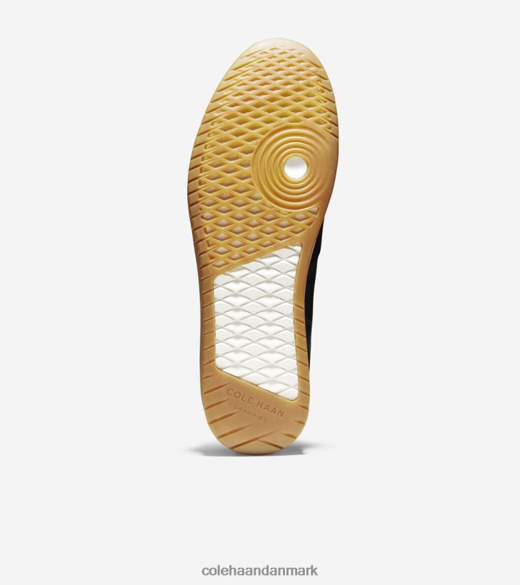 Cole Haan grandpro græssneaker sort tumlet - sort ruskind PPZZ2D456 Mænd fodtøj